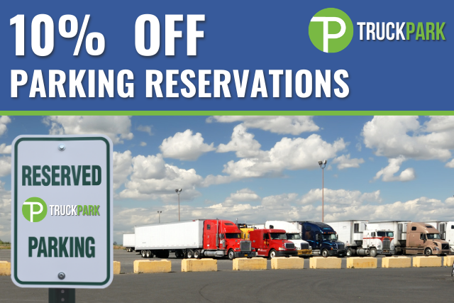 Truck Parking 10% off with Membership